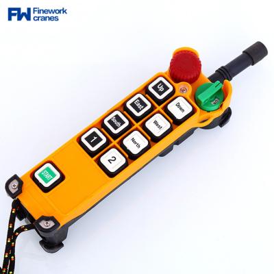 China Industrial remote control wireless remote control industrial and hoist button wireless remote control type hoist button for sale