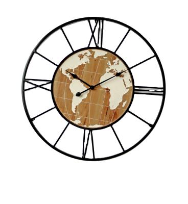 China 100% Handmade Smart Home Antique Iron Bell Wall Clock Home Decorations for sale