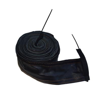 China Good quality flame retardant first layer of welding and cutting cowhide cable protective sleeve is 7.6m for sale