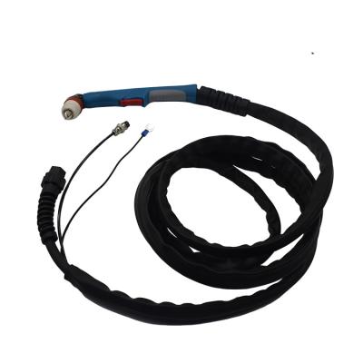 China 2022 New Arrival Thick Cutting And Long Lifespan Design Electric P80 Air Cooled Plasma Cutting Torch Cable for sale