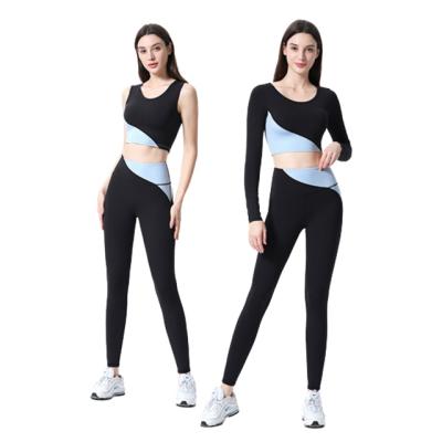 China Good Quality Breathable Hot Selling Yoga Sets Fitness Women Three Piece Yoga Sets for sale