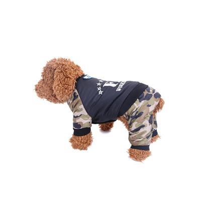 China Custom Fashion Thickened Warm Winter Dog Clothes Viable Down Jacket Dog Winter Coat Jacket Pet Quadruped Wear for sale