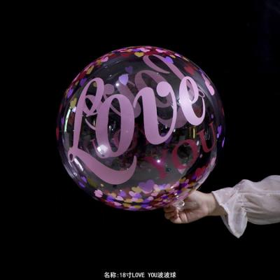 China Giant clear Bobo bubble balloo bubble balloon Bobo tpu lnches decor/Brithday /WeddingParty gifts 18 balloon with sticker for sale