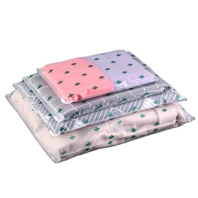 China Water Proof Cactus Ziplock Bag Middle Large And Small Zipper Bag Thickened Storage Bag By Packing for sale