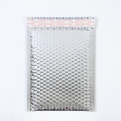 China Waterproof/Tearproof/Super Glue/Non-toxic/Lightweight Wholesale Express Bag For Cloth Packaging Bubble Bag Metallic Bag for sale