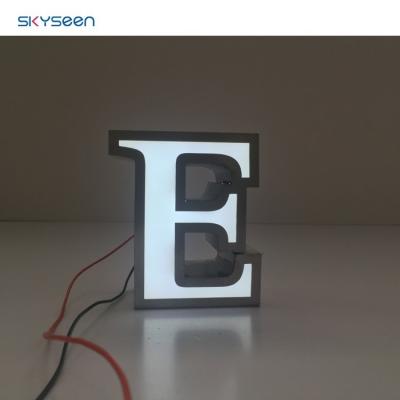 China Wholesale Mirror 3d Signs Stainless Steel Metal Electronic Channel Letter for sale