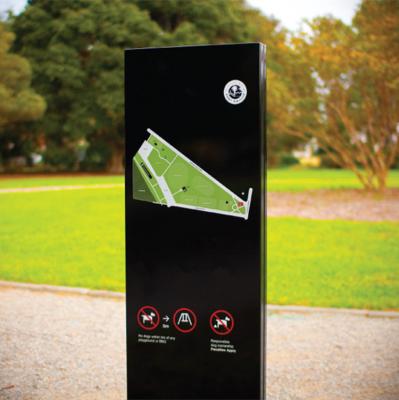 China Large outdoor wayfinding display advertising signage led pylon sign for sale