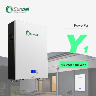 China Electric Power Systems Sunpal OEM Cheap 48V Lifepo4 Powerwall Lithium Ion Battery Solar Energy Storage Batteries for sale