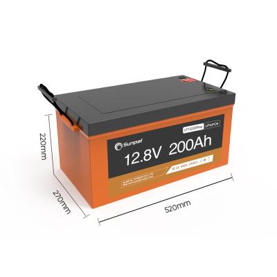 China Electric Power Systems Sunpal New Design Batteries 12V 100Ah 200Ah 300Ah Lifepo4 Lithium Battery Suppliers From China for sale