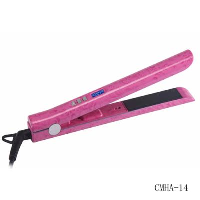 China Pink Hair Straightener -Hair Beauty for sale