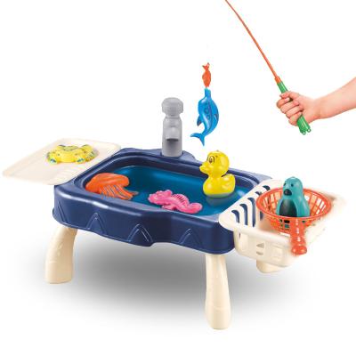 China Plastic Funny Indoor Outdoor Kids Play Water Fishing Table Game Toy for sale