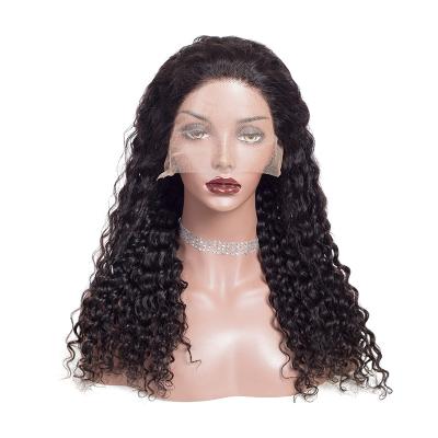 China Brazilian Short Deep Curly Lace Front Wigs Dropshipping Wholesale Lace Front Wig For Black Women 100% Wave 13x4 13x6 360 for sale