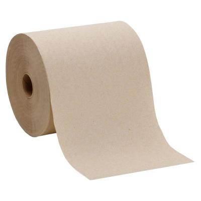 China Virgin Bamboo Moisture Proof Manufacturers Price Per Ton Roll Black White Brown Kraft Wrapping Paper Roll Wrapping Paper Roll for sale