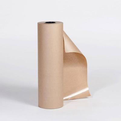 China 80g Moisture Proof Recycled White Brown Kraft Paper Roll Jumbo Roll Craft Rolls Wrapping Paper for sale