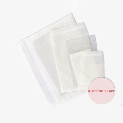 China Biodegradable Custom Printed Food Adornment Shawarma Sandwich Paper Hamburger Wrapper Handmade Clear Grease Wrapping Bag for sale