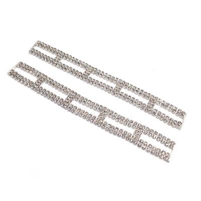 China Eco-Friendly Bikini Competition Shows 2022 Crystal Rhinestone Bikini Connectors For Bodybuilding Swimsuit Decoration for sale