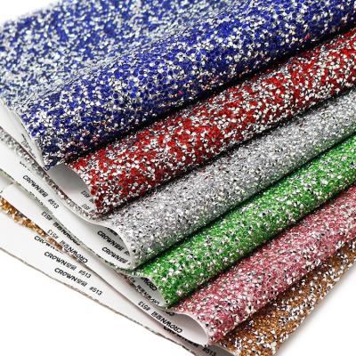 China Pointback New Products 2021Self Adhesive Rhinestone Mesh Decorative Iridescent Crystal Resin Faux Stone Mesh for sale