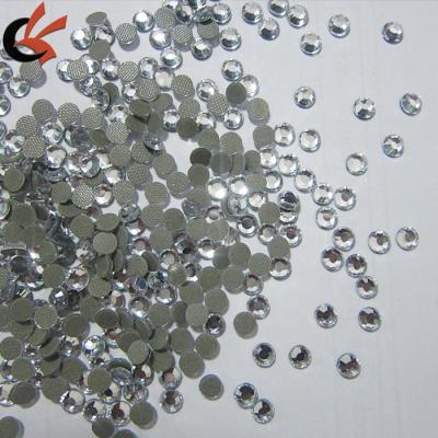 China Hot Fix Crystal Clear Rhinestones Korean 1000 Flatback 2mm (SS6) Raw for sale