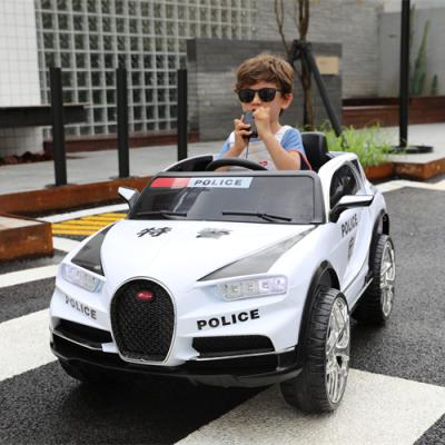 China Ride On Toy Most Popular Children Police Electric Car Battery Car For Kids 10 Years Old LED Ride On Car for sale