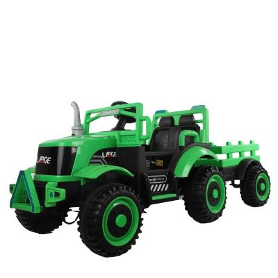 China Ride On Toy Factory 2021 Kids Ride On Truck 12v Mini Tractor For Kids Children Tractor 6 Wheels for sale