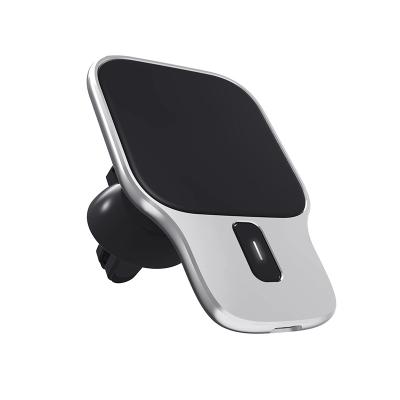 China Mobile Phone Shenzhen Factory Car Dash Mount Mobile Phone Qi 15W Magnetic Fast Charging Wireless Charger for sale