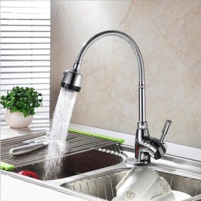 China Metered Faucets Kitchen Faucet With Sprayer for sale