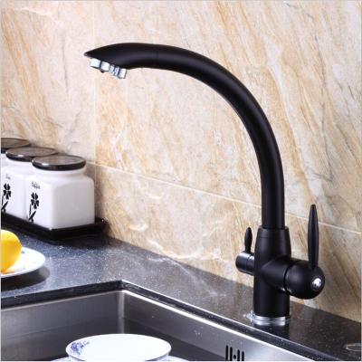 China Faucets Kitchen Black Metered Faucet for sale