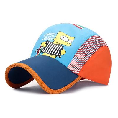 China Fashion Summer Sun Hats Vacation Breathable Net Hat Quick Drying Sports Hats For Boys And Girls for sale