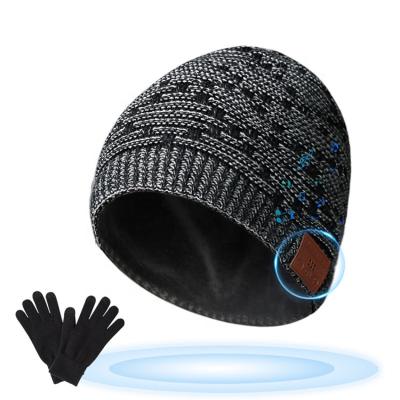 China JOINT Factory Wholesale OEM Available Custom Knitted Beanie With Headphone Men Women Kids Winter Hat for sale