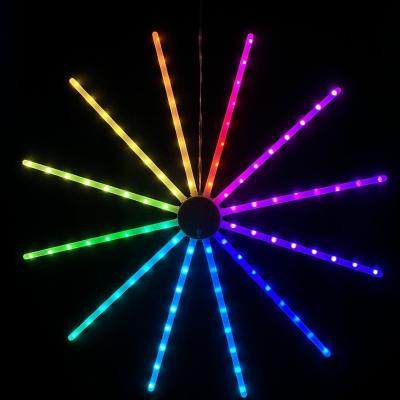 China Firework Lights New Design RGB Star Lights Bluetooth APP Outdoor Waterproof Remote Control Disco Explosion Lights for sale