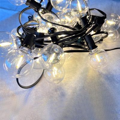 China New Desin G40 C7 Solar LED Bulb String Light Garden Lights Outdoor Lights For Festival Decoration Party Decoration for sale