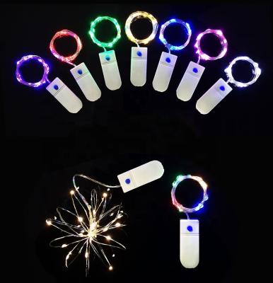 China Wholesale Warm White White Customize Mini 20L 30L CR2032 Button Copper Wire LED Battery Operated Fairy String Lights For Decoration for sale