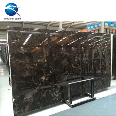 China China Supplier Interior Decoration Dark Emperador Marble Slab LTM032 for sale