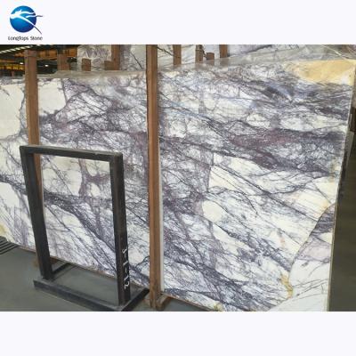 China Sale Cheap Elegant Lilac White Purple Longtops Milas Lilac Marble for sale