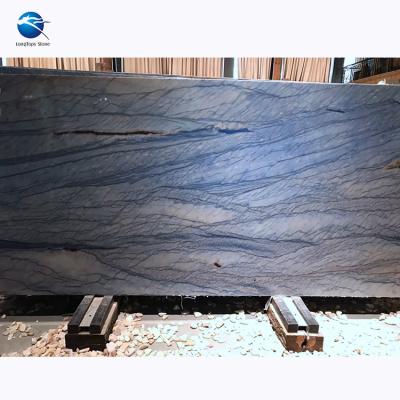 China New Design Modern Royal Blue Marble Stone Royal Blue Marble for sale