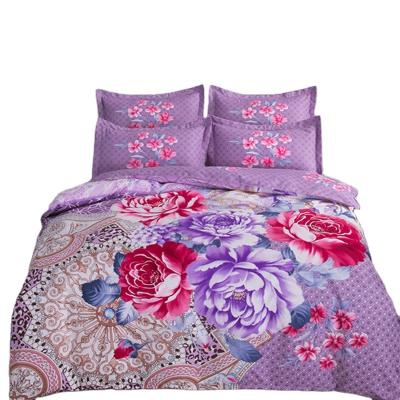 China Nondisposable Cotton Washable Skin Friendly Breathable Bedding Four Piece Set for sale