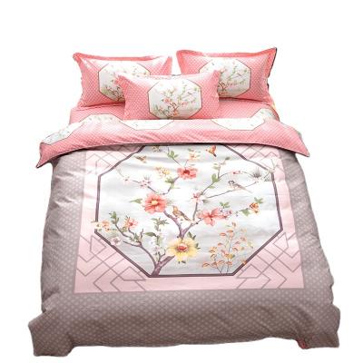 China Nondisposable Cotton Washable Cotton Four Season Universal Skin Friendly Soft Bedding Four Piece Set for sale