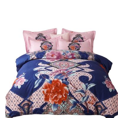 China Nondisposable Modern Stylish Cotton Soft Cotton Bedding Set of Four Pieces for sale