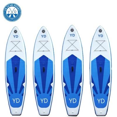 China Drop Stitch And PVC Stand Paddling All Round Inflatable Body Board Racing Board Double Layers for sale