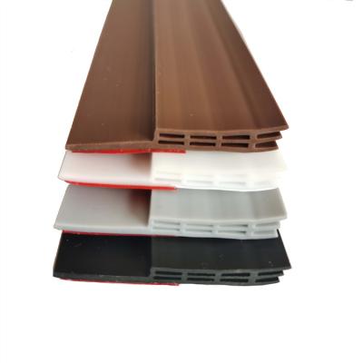 China Corrosion resistance customized services bottom rubber door bottom slatted door seal gap sealing lowes for sale