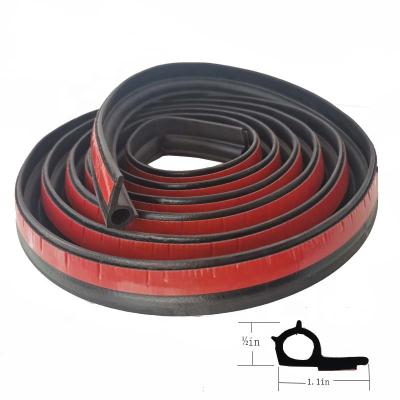 China Anti-aging foam sealing p-type strip is available from stock, door sealing anti-collision strip door sealing p-type strip for sale