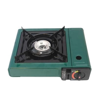 China Outdoor Portable Gas Cooker Green Gas Cooker Outdoor Camping Stove for sale