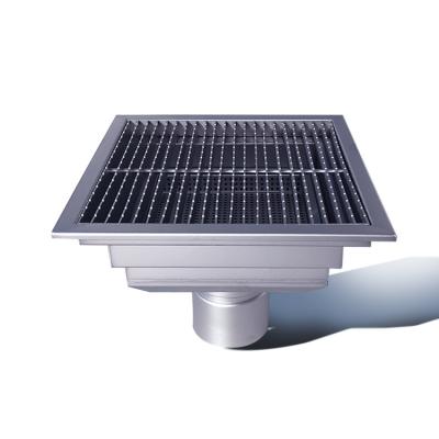 China Top Parrt: Integral Chinese Manufacturer 350 Anti-odor Wide Square Integrated Floor Drain For Kitchen for sale