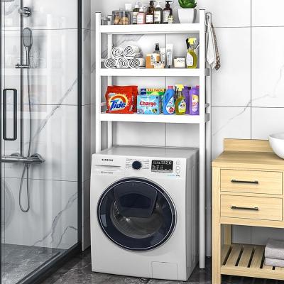 中国 2021 viable new large capacity multi-layer metal washing machine shelf storage rack 販売のため