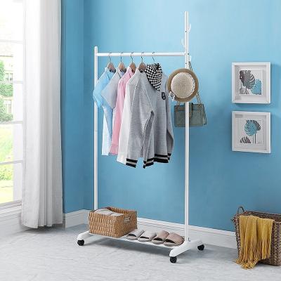 China 2021 New Sustainable High Quality Metal Cloth Hanger Multifunctional Clothes Rack Clothes Drying for sale