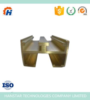 China door & C38500 Window Alloy Copper Bar With Round Shape / Extruding Brass Profiles for sale