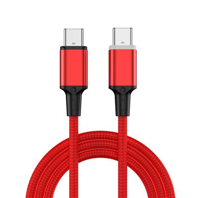 China Customized Type C To Fast Charging Type C 100W Palladium Logo Laptop Magnetic Cable 100W PD Fast Charging Data Cable Universal For Android For for sale