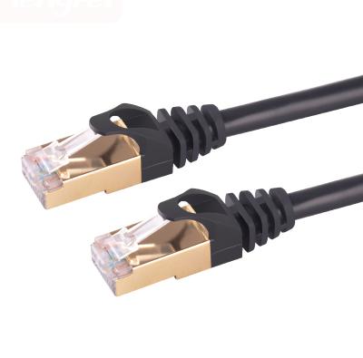 China For factory wholesale pure copper shielded cat 7 network cable cat7 computer network cable double SFTP 10G multimedia for sale