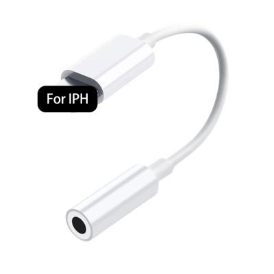 China For iphone adapter audio cable for iphone 12 11 x 8 7 aux cable converter. of 6 earphones for iPhone 12 Earphone Jack Adapter for sale