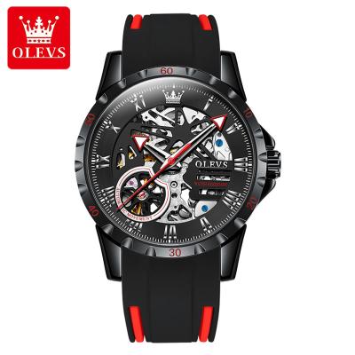 China Olevs Waterproof 9918 Cheap Wholesale Luxury Sports Customized Digital Automatic Mechanical Watches For Men Wristwatches for sale